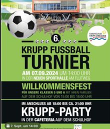 Plakat des Krupp Sommerfestes